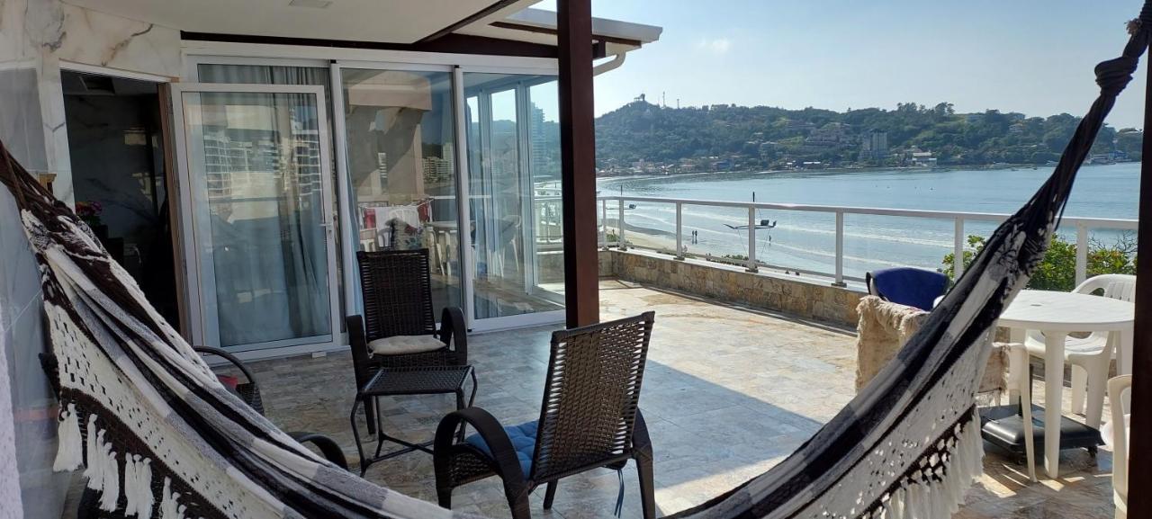 Apartamento De Cobertura Frente Para O Mar Itapema Buitenkant foto